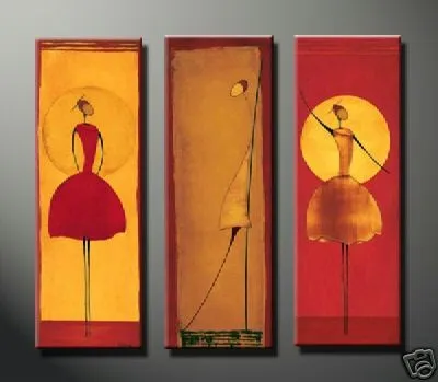 the high quality handmade group oil painting