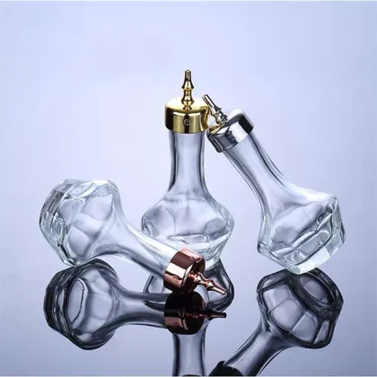 Classic Design Glass Absinthe Bitters Bottle with Dasher Top - 1.7oz/50ml Barware Kit