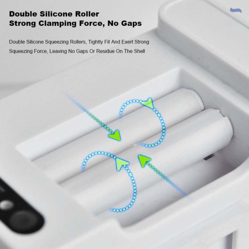 Intelligent Toothbrush Holder with Automatic Squeezer