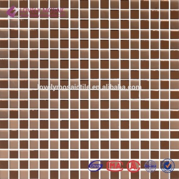 Mirror Mosaic Tiles Glass Mosaic Tiles for Hotel Projects/Cafe Decorative Tiles