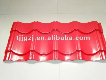 828 type colored steel roofing tiles