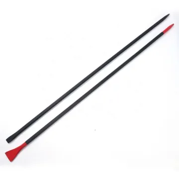 Professional Long Pry Bar and Crowbar for Tire Changing - High Hardness, Hexagonal Pointed Design
