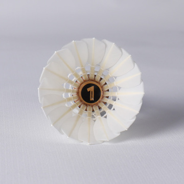 High Durability Professional Factory Goose Feather Tournament Badminton Shuttlecock" can be shortened and optimized for a search engine as:

"Goose Feather Tournament Badminton Shuttlecock