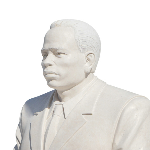 White Marble Memorial Art for Timeless Home Decor