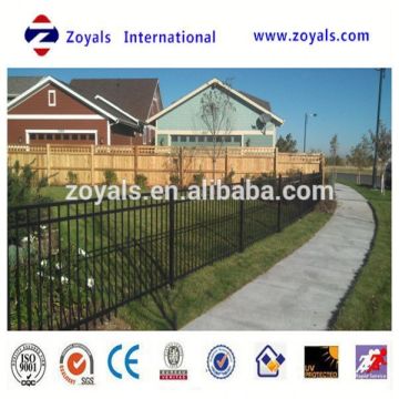 aluminum tube ornamental fence manufacturer with ISO 9001