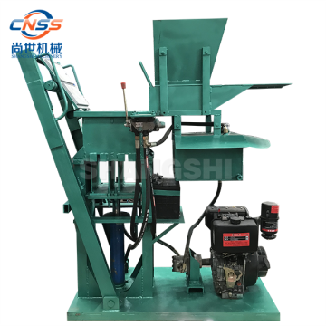 Diesel Engine Hydraulic Press Mud Brick Hollow Block Making Machine Price in Kenya