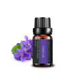 Óleo essencial violeta orgânico puro para massagem de aromaterapia