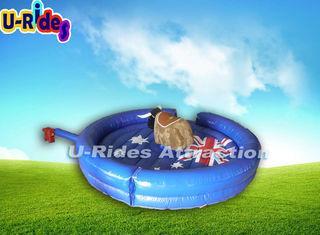 Soft Adult  Mechanical Rodeo Bull Machine Round with AUS Fl