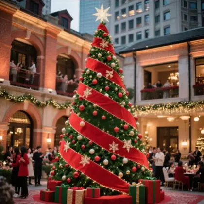 Classic Traditional Style Christmas Tree