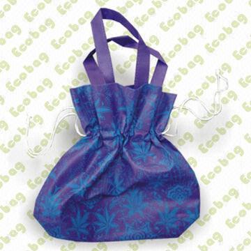 Drawstring Bag, Made of PET Nonwoven Fabric, Available in Various Sizes