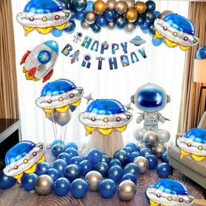 Frisbee aluminum foil balloon