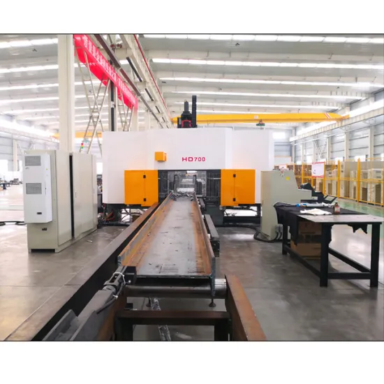 CNC Drilling Machines HD700-3D: Competitive Price Solutions for Metal Processing - H-Beams, Channel Beams, and Steel Applications