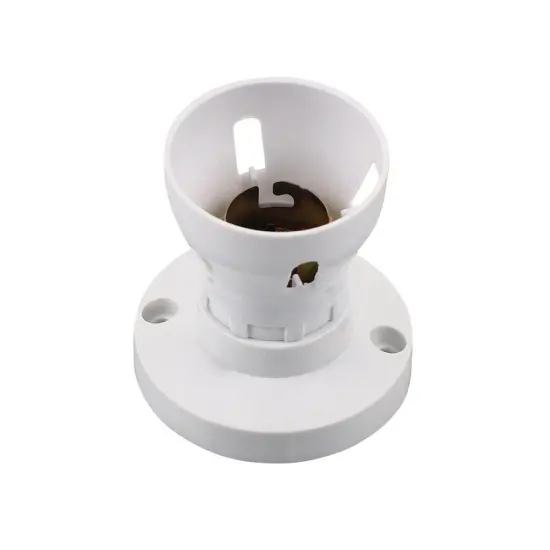 Straight Light Holder B22 Lamp Blub Holder