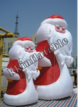 commerical giant festival inflatable big bread santa for christmas