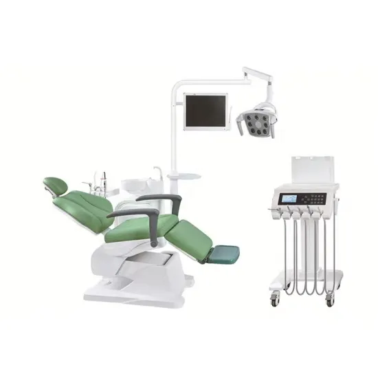 China Manufacturer Offers Luxury Safety Dental Chairs with Built-in Lights, Trolleys, and Portable Units: Affordable Price and High-Quality Medical Equipment for Dentists