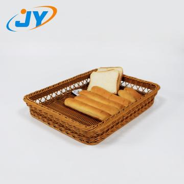 handweaved PP rattan bread mat