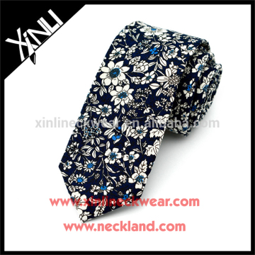 Perfect Knot 100% Handmade Neck Tie Cotton Slim Tie
