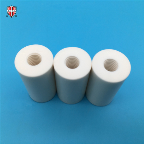 electronic zirconia ceramic threaded tube bush sleeve