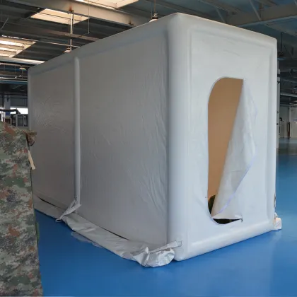 Rapid - Deploy Hygienic Inflatable Isolation Medical Tent