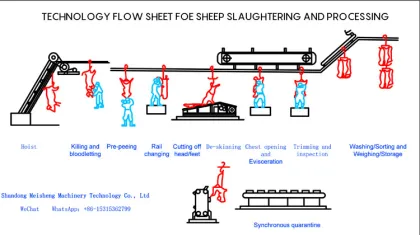 Turnkey Sheep/Goat/Lamb Slaughterhouse Equipment