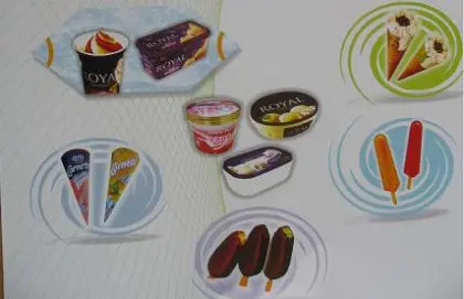 soft ice cream former, ice cream filling machine, ice cream racking machine, ice cream wrapping machine, ice cream packing machine