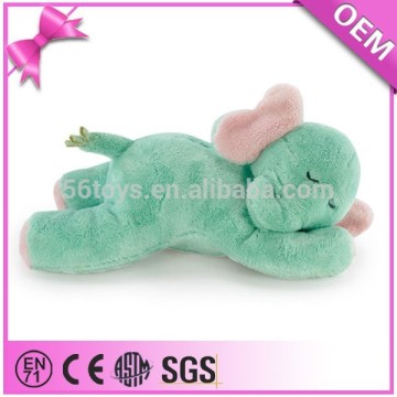 Custom sleeping elephant soft toys, stuffed plush animals, plush baby toys