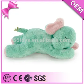 Custom sleeping elephant soft toys, stuffed plush animals, plush baby toys