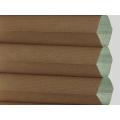 Hot selling D-shape 100% polyester honeycomb blackout blind