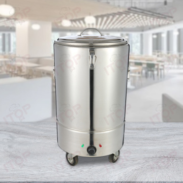 Stainless Steel Electric Bucket Thermos for Hotels & Restaurants