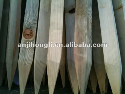 Carbonized Softwood Stake