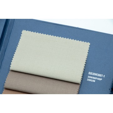 Light Khaki 30% Wool Fabric