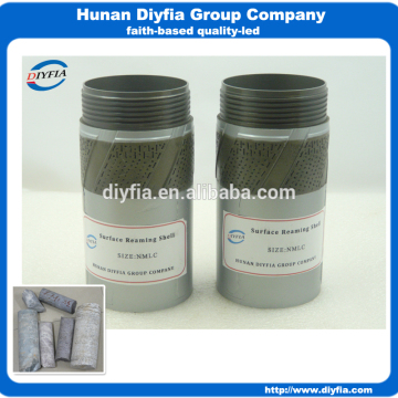NMLC manufactural surface well diamond drill reaming shell