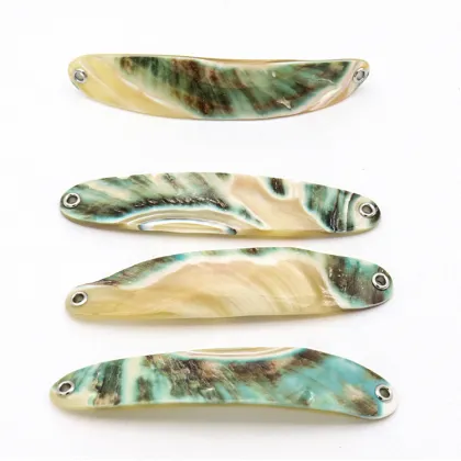 Handmade Colorful Abalone Shell Fishing Spoon Lure - Hot Sale Bream Bait