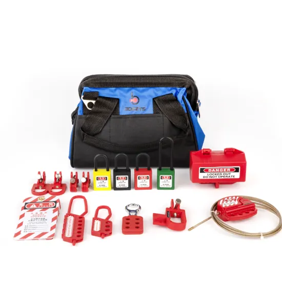 OEM Safety Lockout Kit with Zenex Padlocks for Electrical Isolation