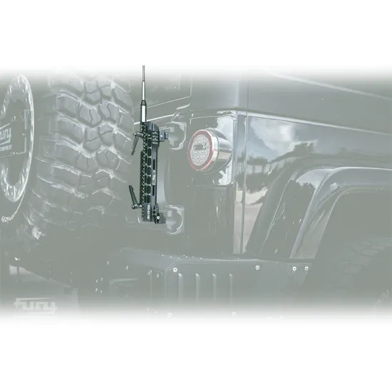 Aluminum Flagpole Holder Bracket for Jeep Wrangler JK (2007-2017)