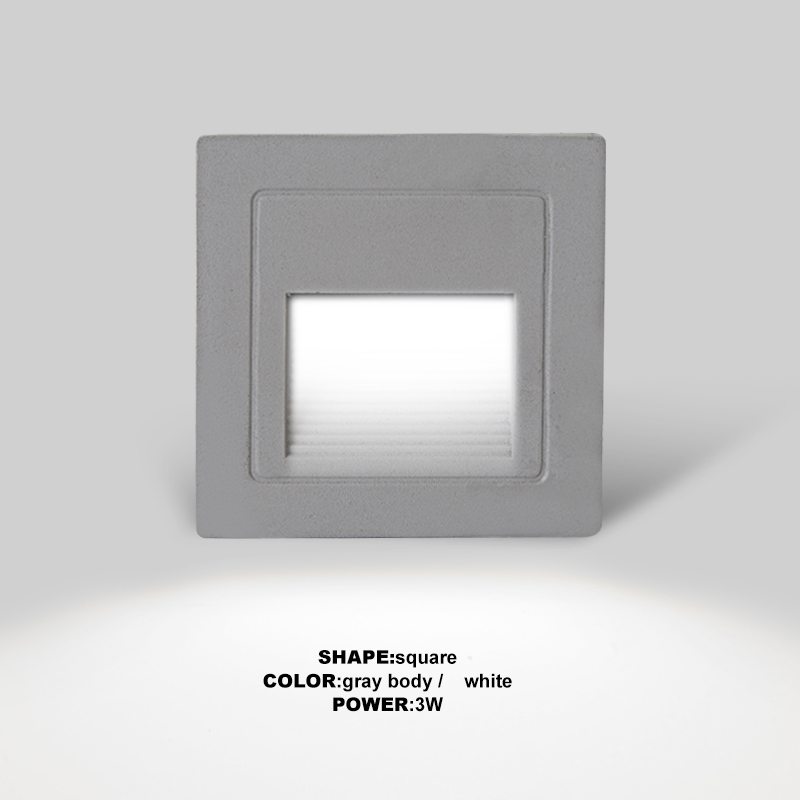 Luz LED para escalera exterior 3W