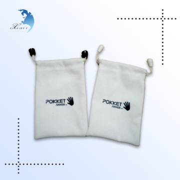 Customized printed jewelry velvet pouch