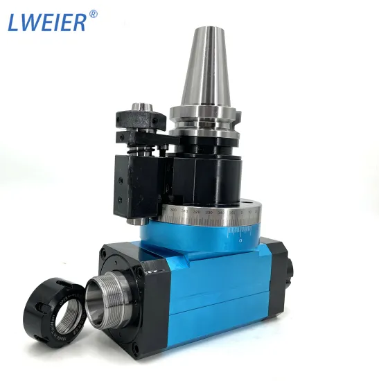 High Precision CNC 90 Degree Milling Angle Head for BT/CT/ER Spindles