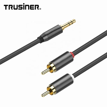 Fabrik heißer Verkauf: 3,5 mm bis 2 -männliche RCA -Adapter -Audio -Stereo -Kabel - Holen Sie sich jetzt Ihre!