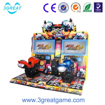 Manufacturer indoor coin operated children play game car racing china