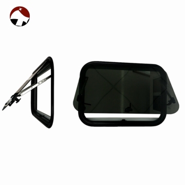 Factory Supply HW Single Round Corner Push-Out Window