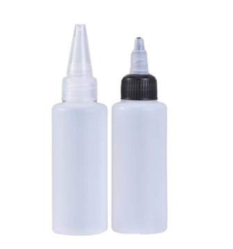 Plastic Squeeze Sauce Bottles with Nozzle Twist Cap - 1oz to 240ml