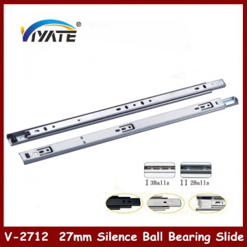 27MM Heavy Duty Drawer Slide Bottom Mount Plastic Drawer Runners