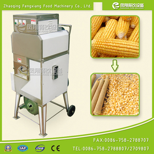 Industrial Stainless Steel Sweet Corn Threshing Machine, Corn Thresher
