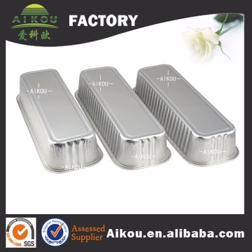 Fashion aluminum foil food tray with lid for food roast pan