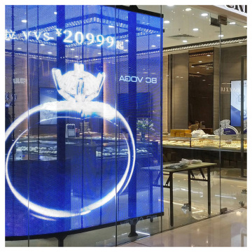 Outdoor Capacitive P7.81 LED Display Panels for Curtain Window Glass