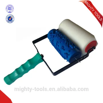 Paint Brush Roller Decoration Tools Decorative Wall Rubber Roller Soft Pattern