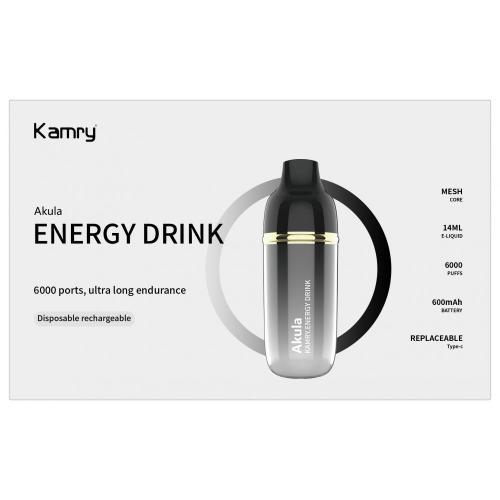 vape 맛 Kamry Akula 6k 퍼프