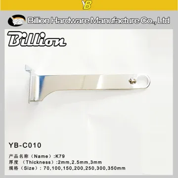 Factory glass bracket /slatwall holder /glass fitting