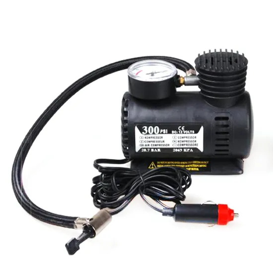 Portable Car Accessories Automotive Durable Vehicle Mini Air Compressor 300 PSI Tire Inflator Pump 12V Car Parts